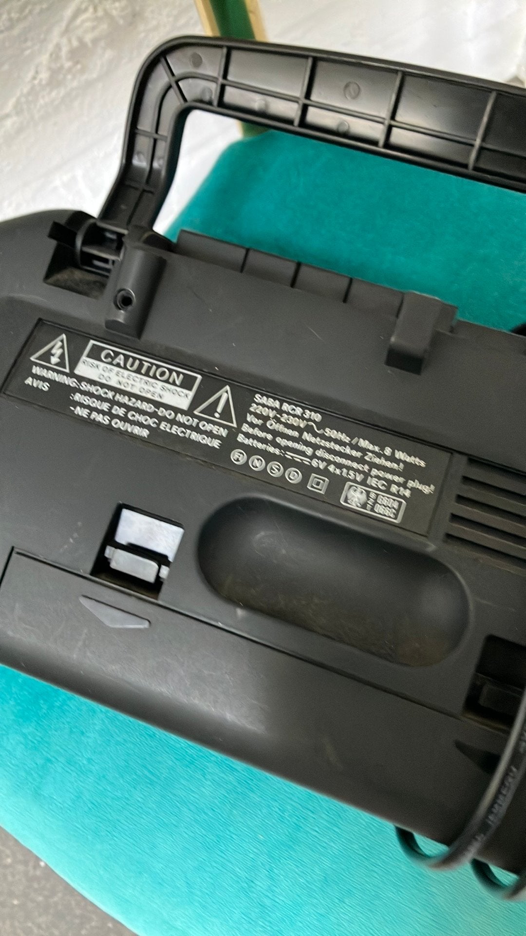 Saba radio casetterecorder, Ophalen of Verzenden, Zo goed als nieuw