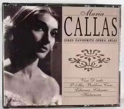 2 CD Maria Callas – Maria Callas Sings Favourite Opera Arias, Boxset, Overige componisten, Opera of Operette, Ophalen of Verzenden