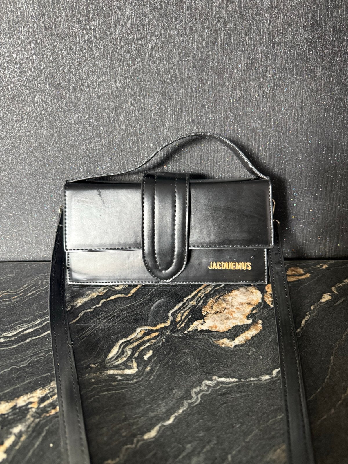 Jacquemus  tasje zwart, Ophalen of Verzenden, Zwart, Avondtasje