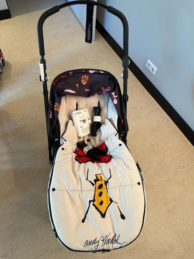 Bugaboo Cameleon 3 Andy Warhol vlinder kinderwagen, Ophalen, Gebruikt, Bugaboo, Combiwagen