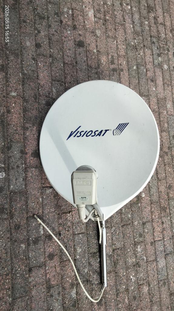 Visiosat schotelantenne voor boot of caravan., Ophalen, Gebruikt, (Schotel)antenne, Overige merken