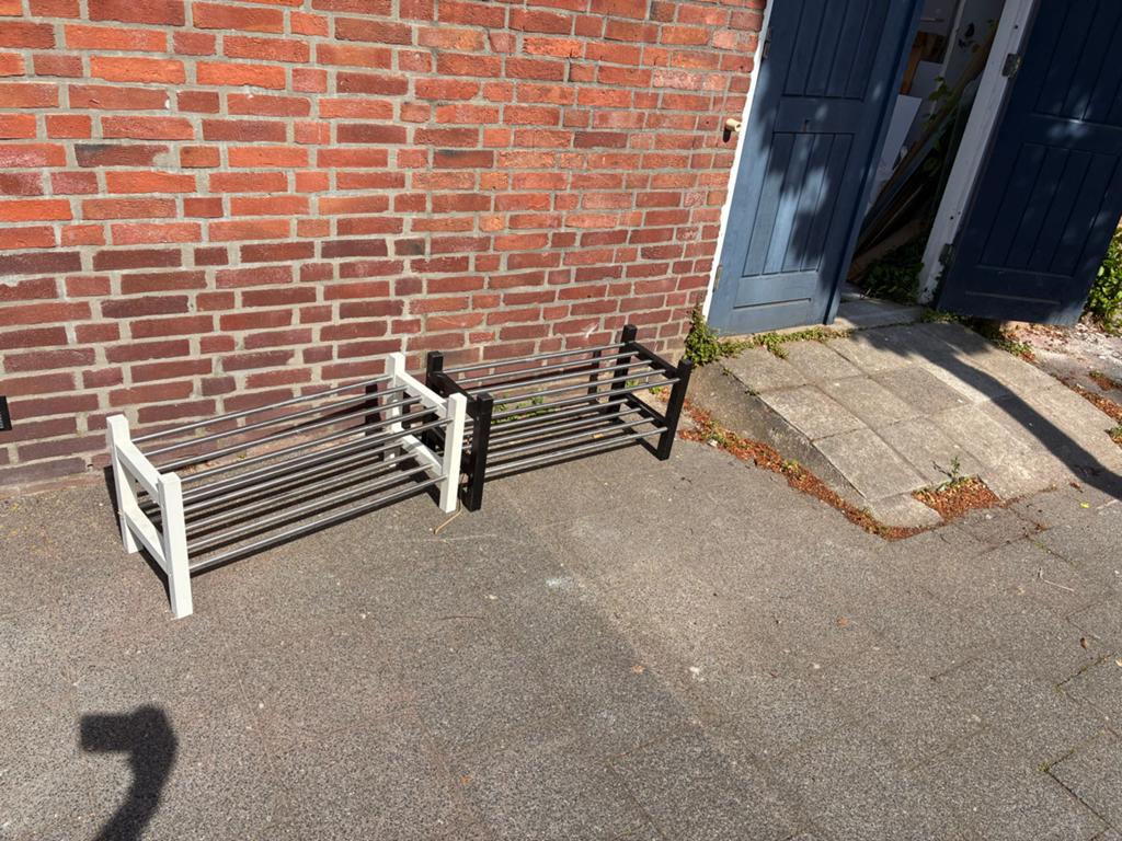 2 IKEA schoenenrekken - 79x32x37 cm, Huis en Inrichting, Ophalen, Gebruikt