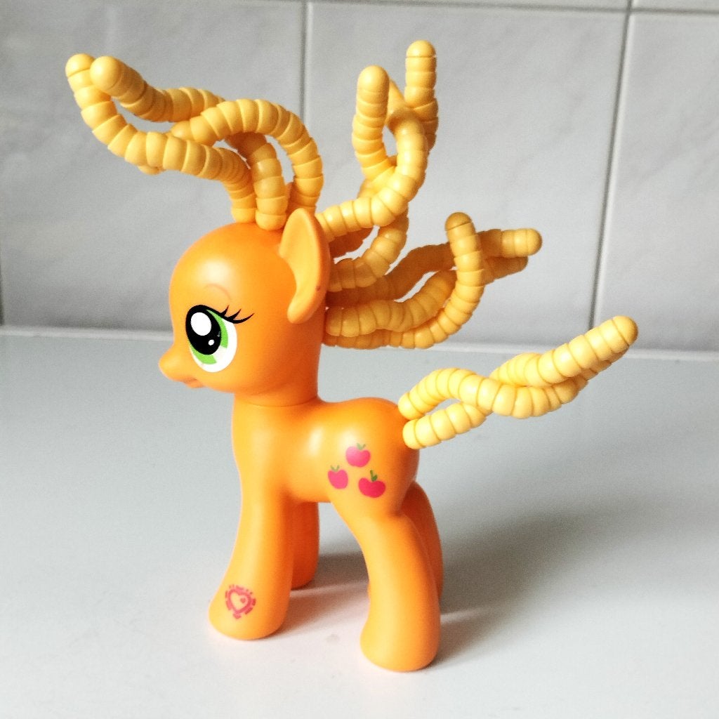 Little Pony Applejack Twisty-Do, Kinderen en Baby's, Ophalen of Verzenden