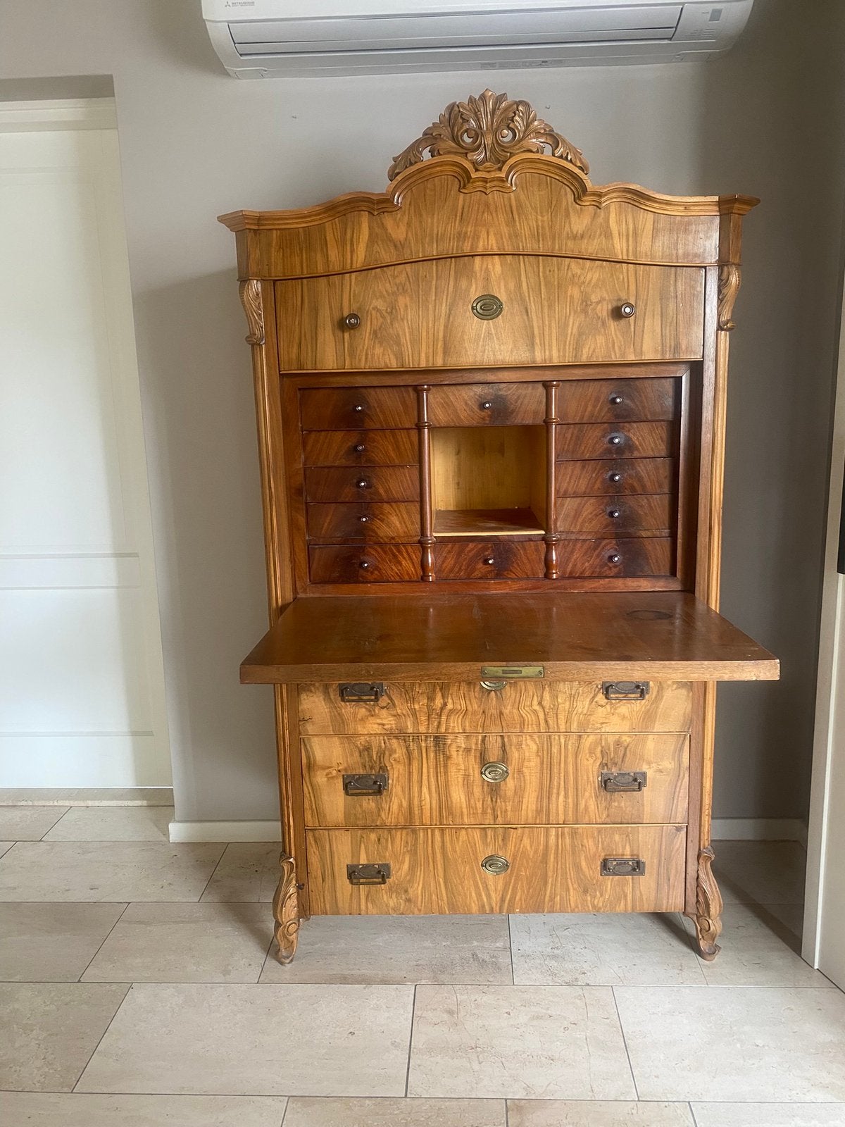 Antieke secretaire, Ophalen of Verzenden