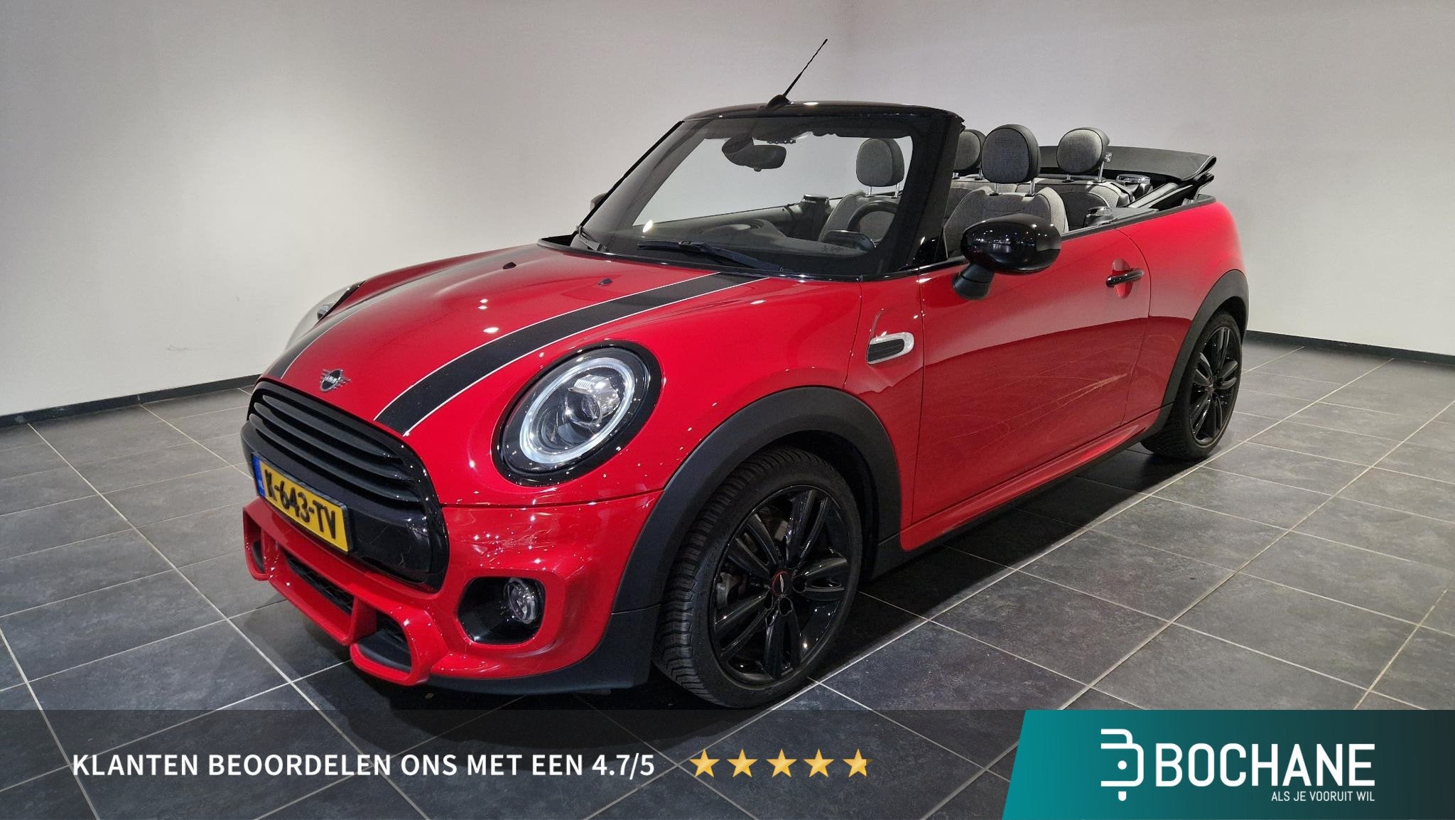 MINI Cabrio 1.5 Cooper | Navigatie | JCW Works Trim | Keyles