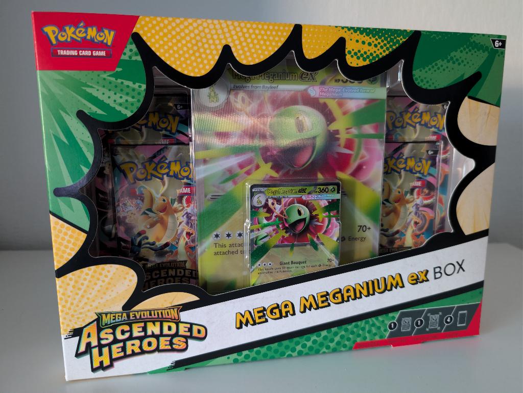 Pokémon TCG: Mega Meganium EX Box - Ascended Heroes, Hobby en Vrije tijd, Verzamelkaartspellen | Pokémon, Ophalen of Verzenden