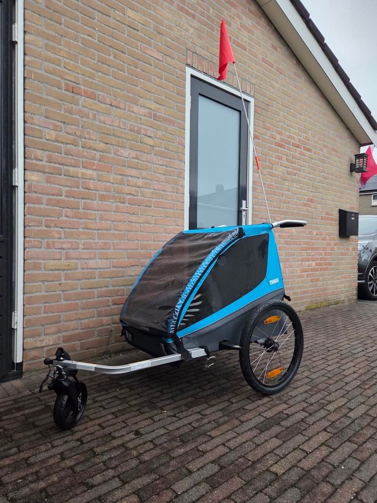 Thule Coaster XT Fietskar met Maxi Cosi houder, Ophalen, Zo goed als nieuw, Kinderkar, Thule