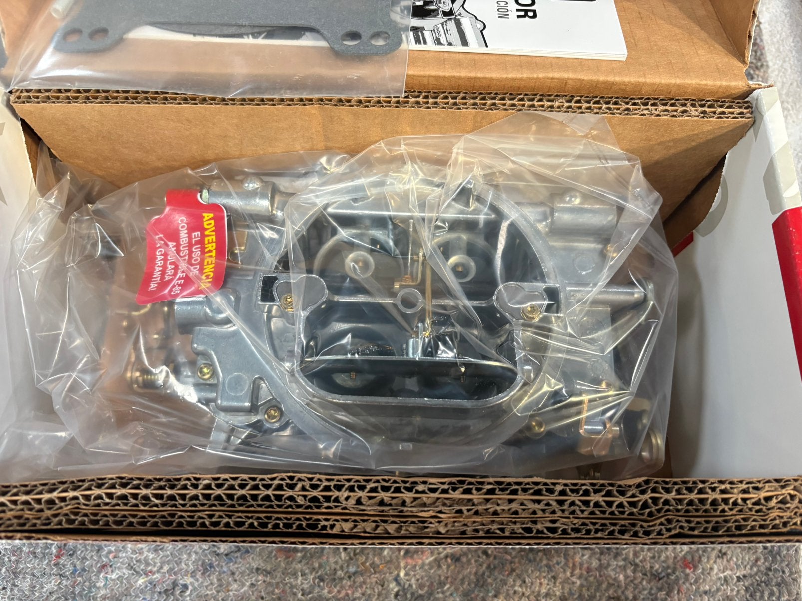 Edelbrock 1404 500 cfm 4 Bbl carburateur nieuw, Edelbrock, Edelbrock, Ophalen of Verzenden, Buick