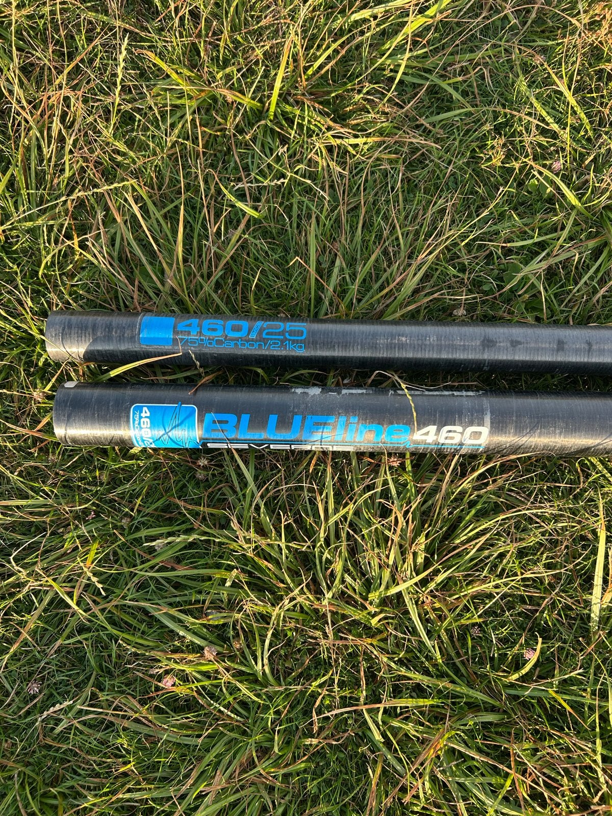 Duotone Warp 7.7 2020 inclusief mast, Ophalen, Met mast, Gebruikt, 6.5 m² tot 8 m²