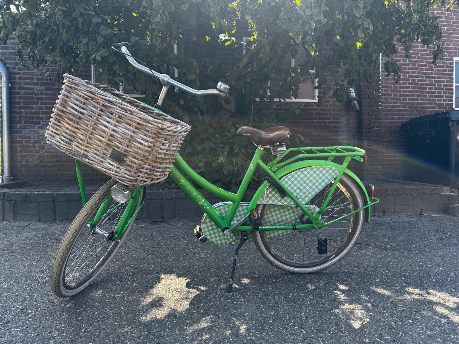 Cortina lief fiets 26 inch 3v, Terugtraprem, Gebruikt, Versnellingen, Ophalen