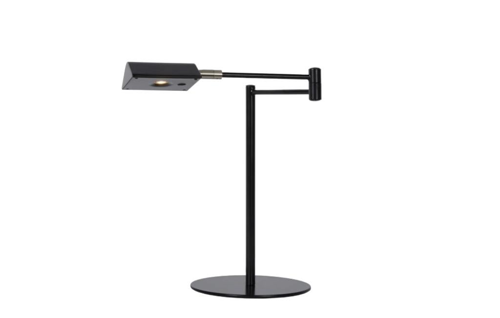 Lucide Nuvola bureaulamp LED Dimbaar- 9W 3000K Zwart NIEUW, Nieuw, Ophalen of Verzenden, Metaal, Modern