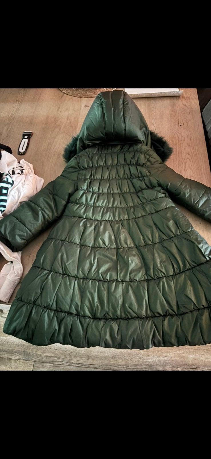 Winterjasje LE CHIC maat 104 meisje, Ophalen of Verzenden, Zo goed als nieuw, Maat 34 (XS) of kleiner, Zwart