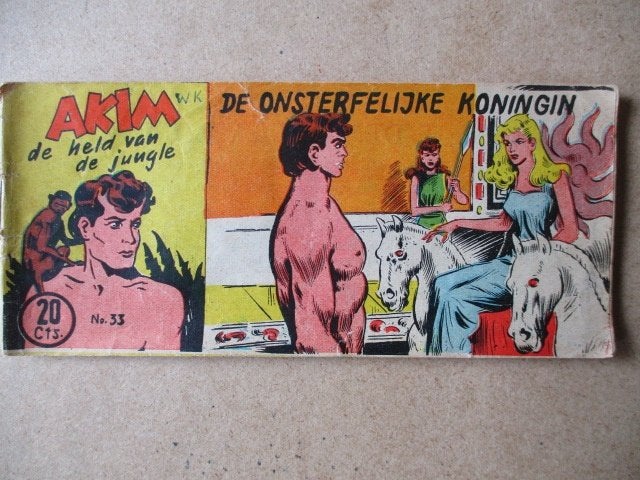 ad000213 akim 33, Boeken, Eén stripboek, Ophalen, Gelezen