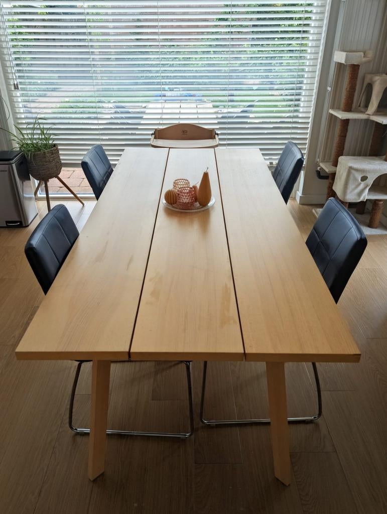 Ikea Ypperlig eettafel, Ophalen, Gebruikt, 50 tot 100 cm, Vijf personen of meer