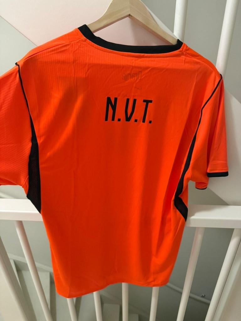 Officieel Voetbalshirt Nederlands Elftal WK 2026 Oranje, Nike, Nieuw, Oranje, Voetbal
