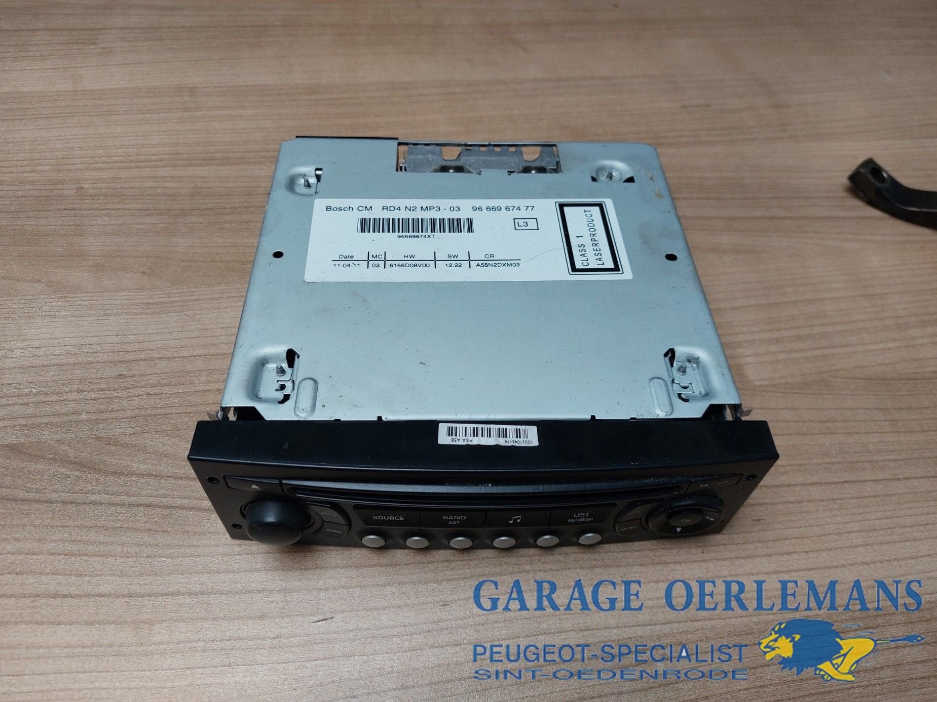 radio peugeot 5008, 9666967477, Ophalen of Verzenden, -, -, -