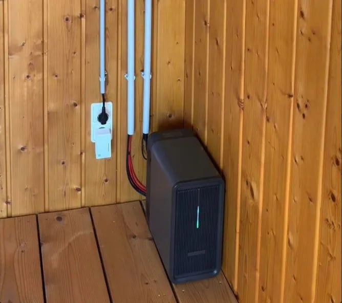 Marstek B2500-d zonne-opslag 2240wh LiFePO4 batterij, Verzenden, Gebruikt
