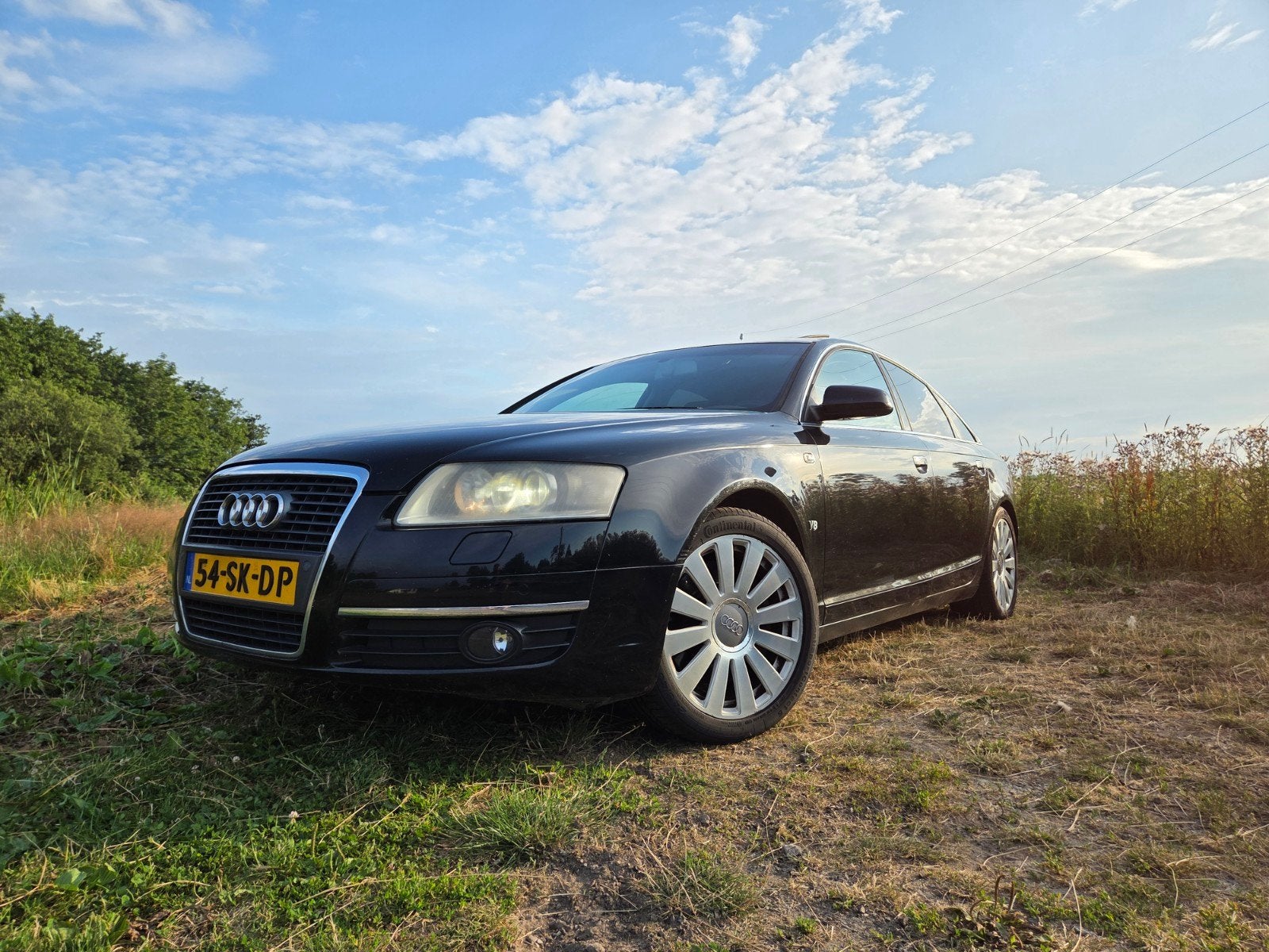 Audi A6 4.2 246KW Quattro Tiptronic 2004 Zwart, Automaat, Traction-control, Zwart, Leder