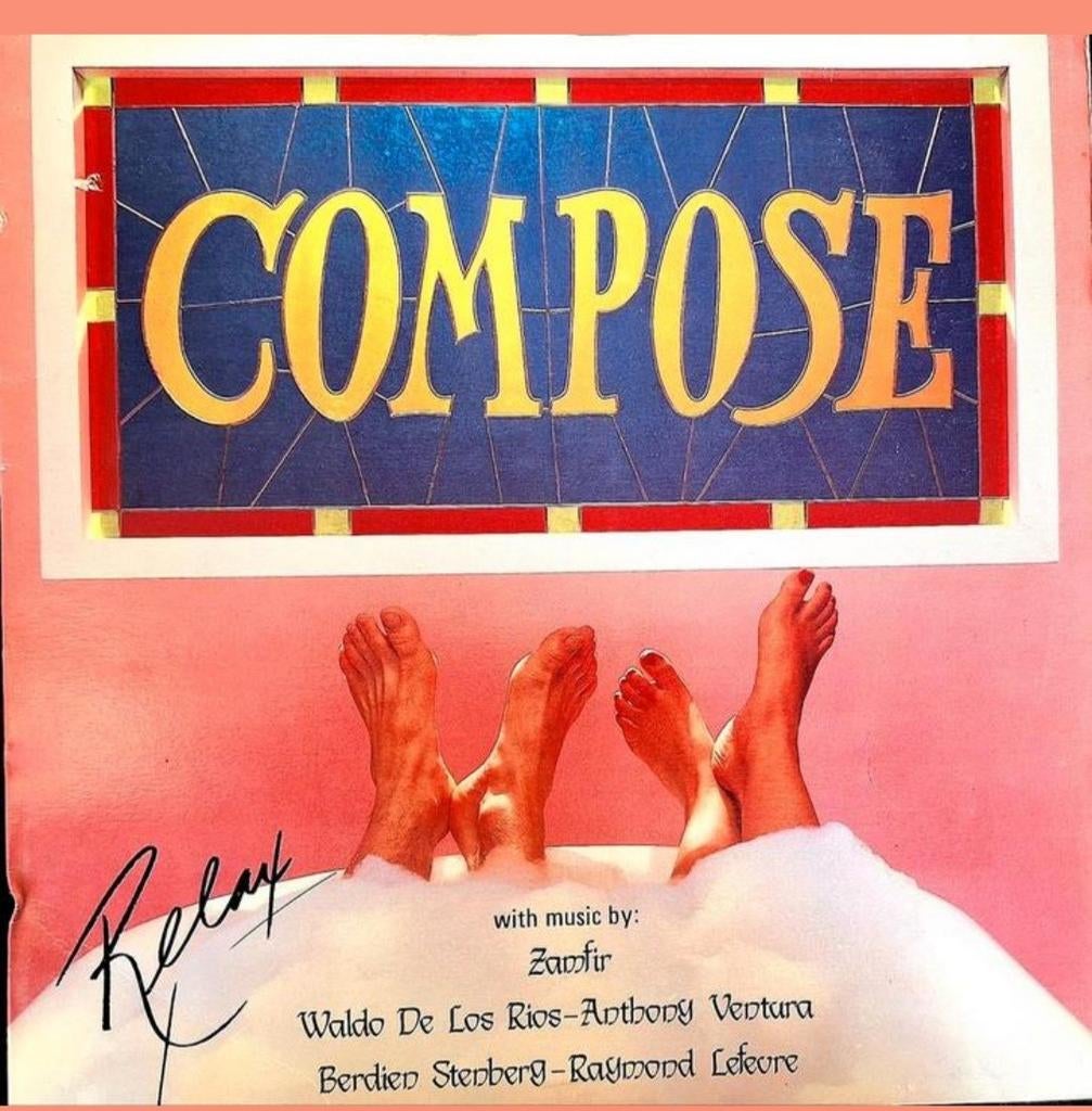 LP  VERZAMEL - Compose / Relax, Cd's en Dvd's, Ophalen of Verzenden, Gebruikt, 12 inch, Pop