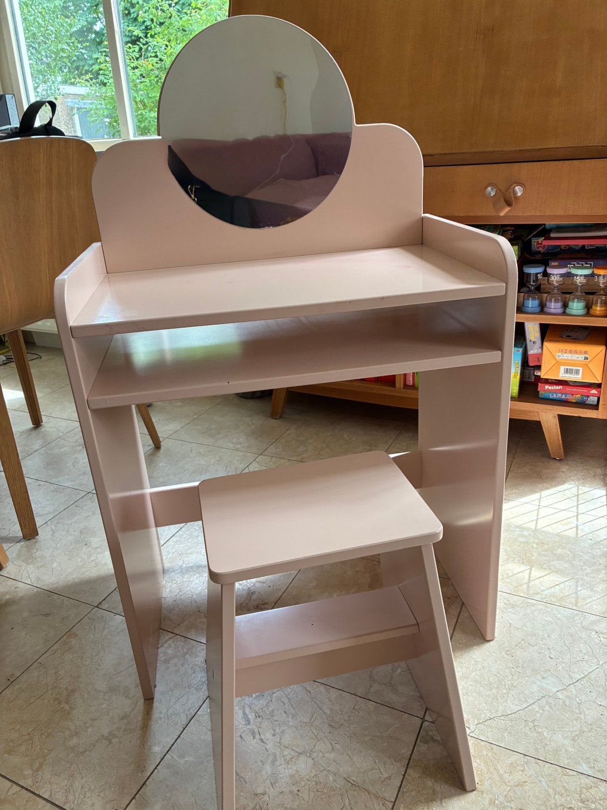 Make up tafeltje petit Amelie, Ophalen, Gebruikt, Minder dan 75 cm, 50 tot 70 cm