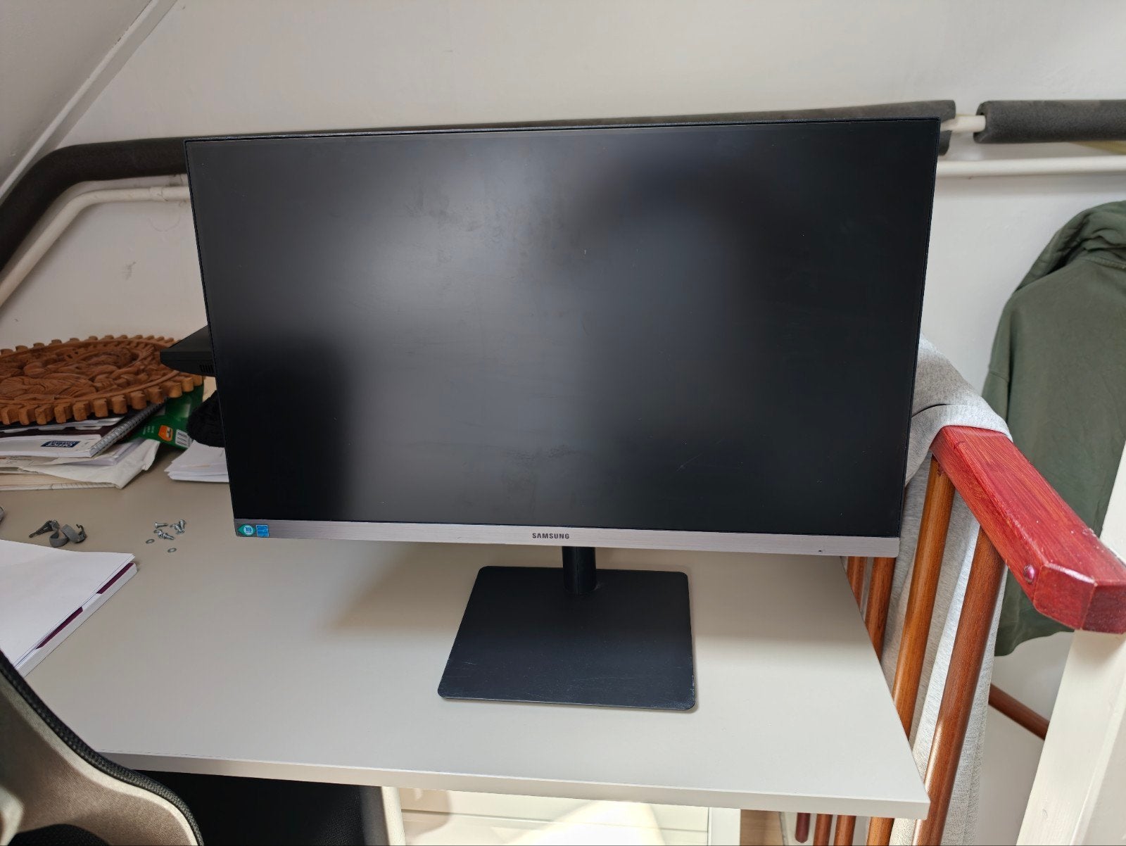 Samsung S24R650FDU 24 inch Full HD Monitor, Ophalen, IPS, DisplayPort, Full HD