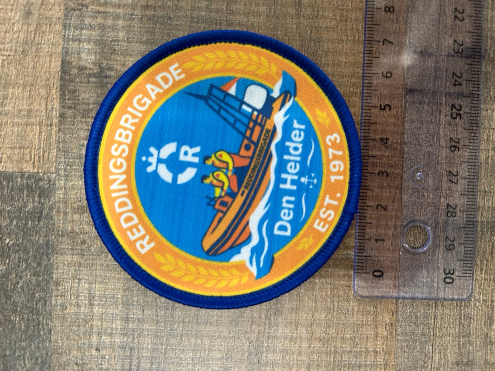 Patch Reddingsbrigade Den Helder, Ophalen, Nieuw, Bedrijf of Vereniging