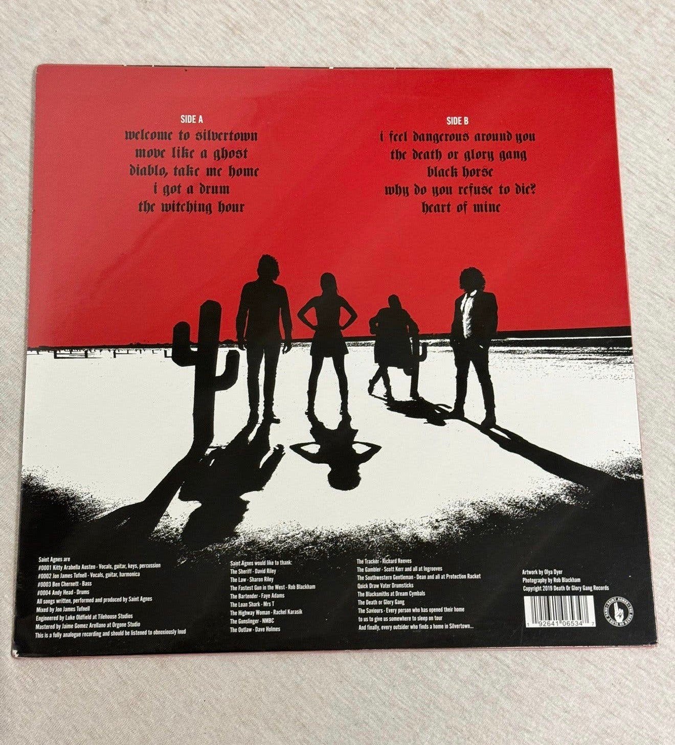 SAINT AGNES - WELCOME TO SILVERTOWN LP VINYL 2019 nieuw !, Ophalen of Verzenden, Nieuw in verpakking, 12 inch, Poprock