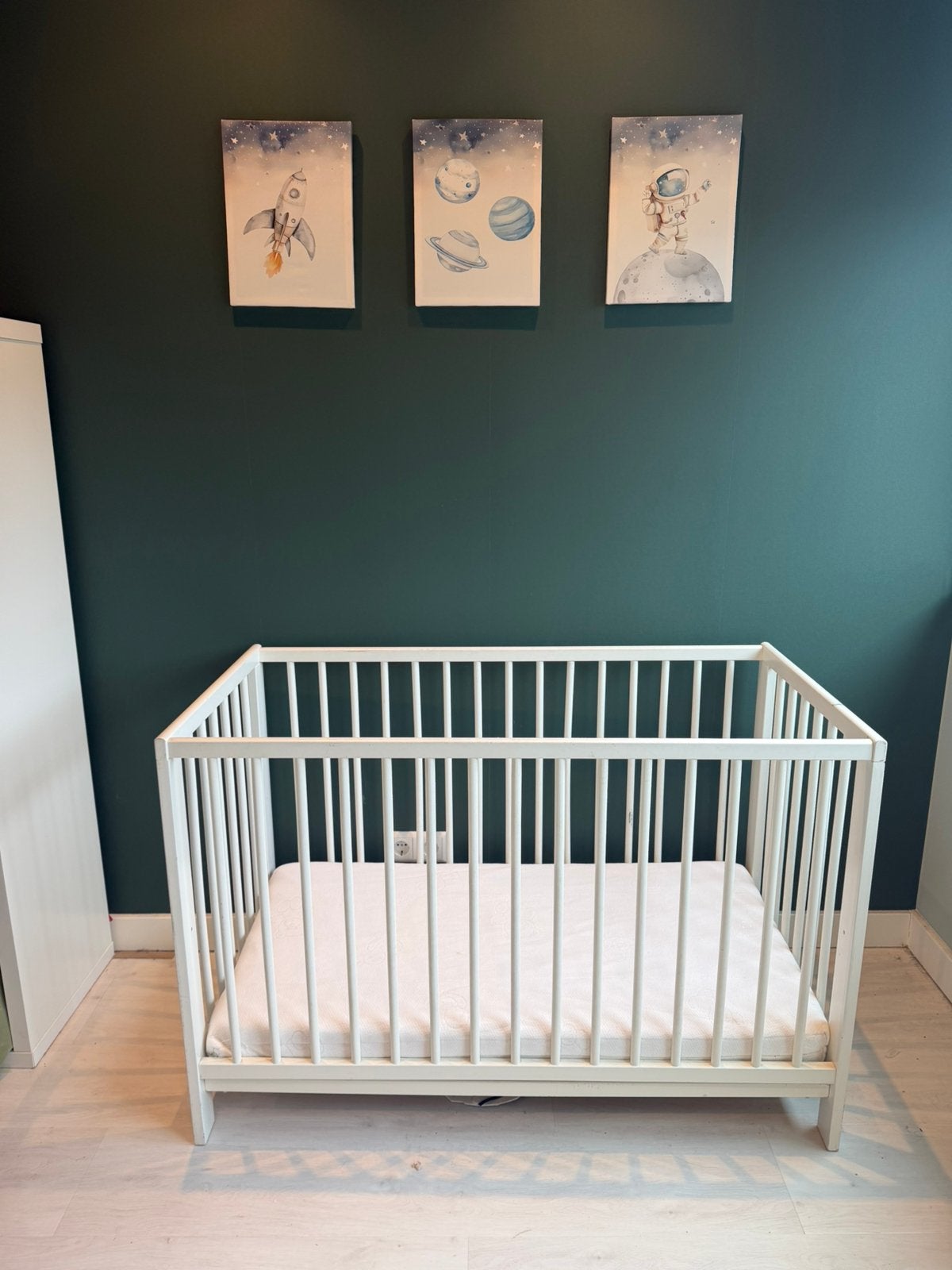 Baby bedje Ikea Gulliver, Ophalen, Zo goed als nieuw, Ledikant