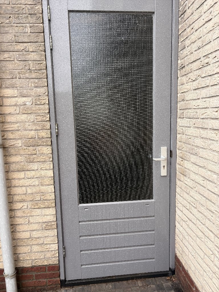 garage deur, Doe-het-zelf en Verbouw, Ophalen, Gebruikt, Buitendeur, 120 cm of meer