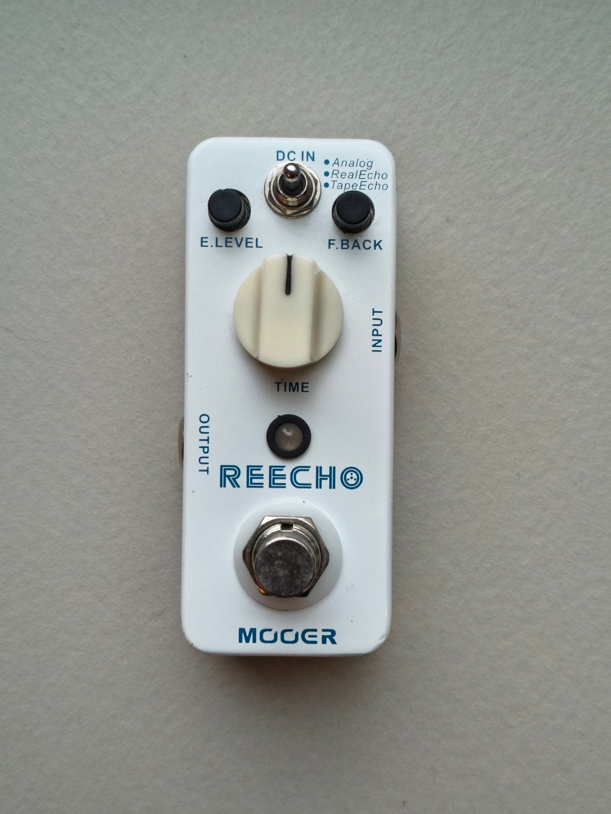 Mooer Reecho Digital Delay Micro Pedal, Muziek en Instrumenten, Ophalen of Verzenden, Gebruikt, Delay of Echo