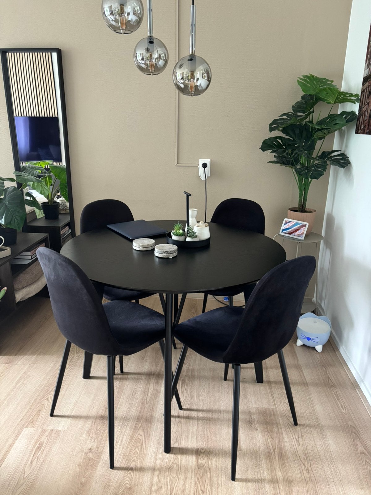 Eettafel incl. Stoelen (1.10), Ophalen, 200 cm of meer, 50 tot 100 cm, Zo goed als nieuw