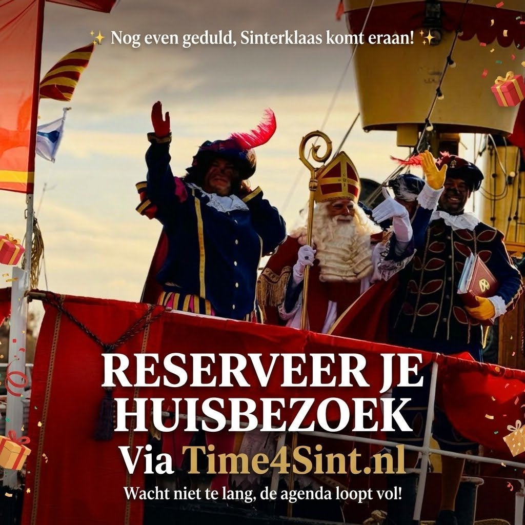 Sinterklaas Lelystad huisbezoek