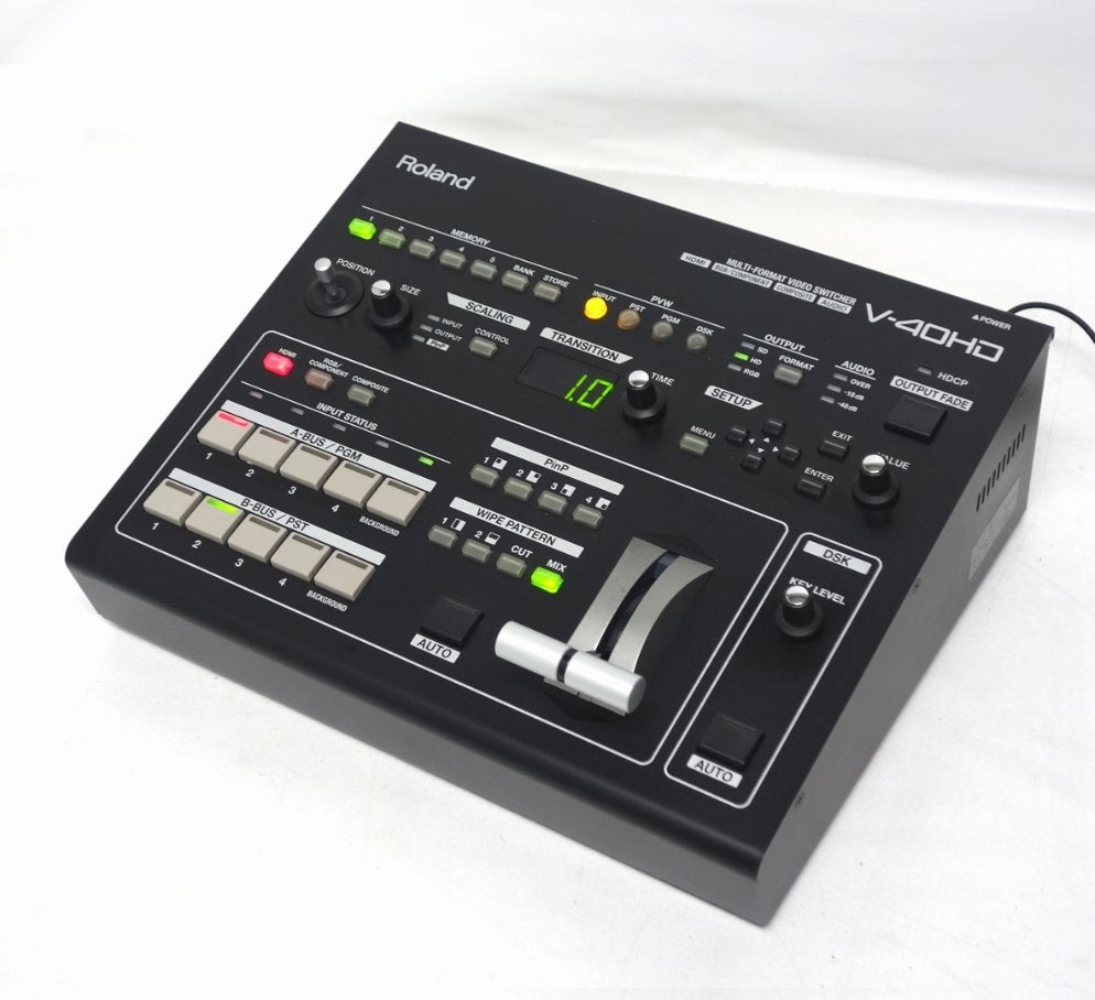 Roland V-40HD Multi-Format Video Switcher, Audio, Tv en Foto, Ophalen of Verzenden, Zo goed als nieuw, Video