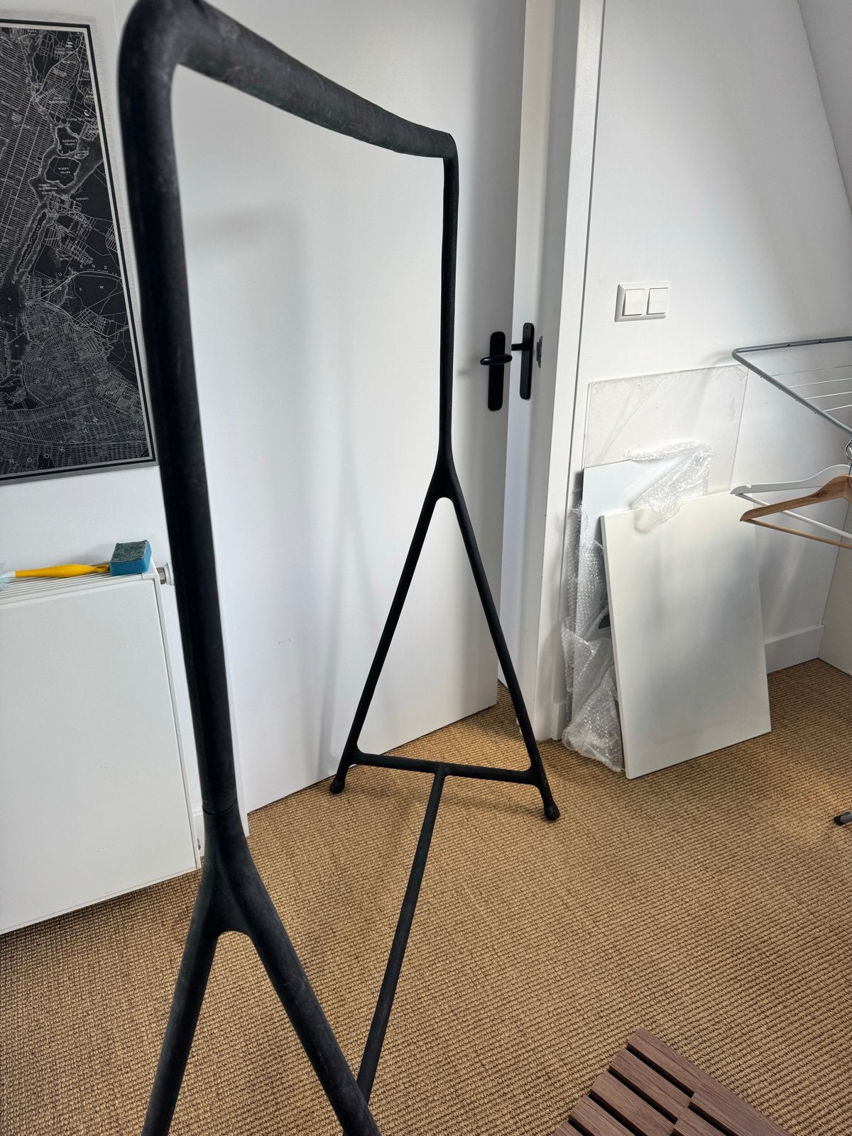 IKEA Turbo Kledingrek - Zwart, Zo goed als nieuw, Ophalen, Zo goed als nieuw