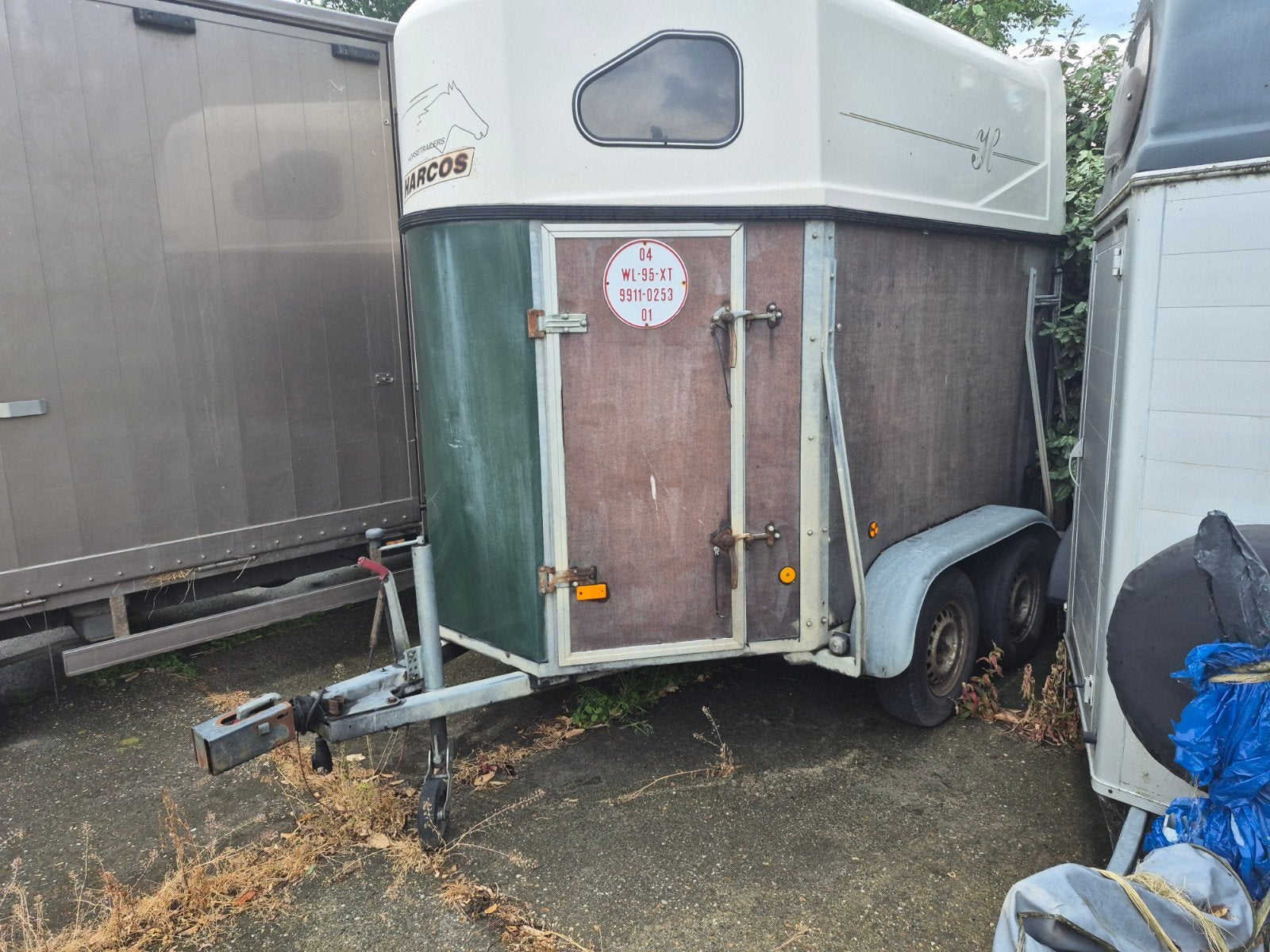 Trailer 2 paards, Ophalen of Verzenden