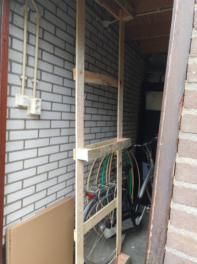 Pallet hout, gratis op te halen, Ophalen, Gebruikt, 200 tot 250 cm, 50 mm of meer