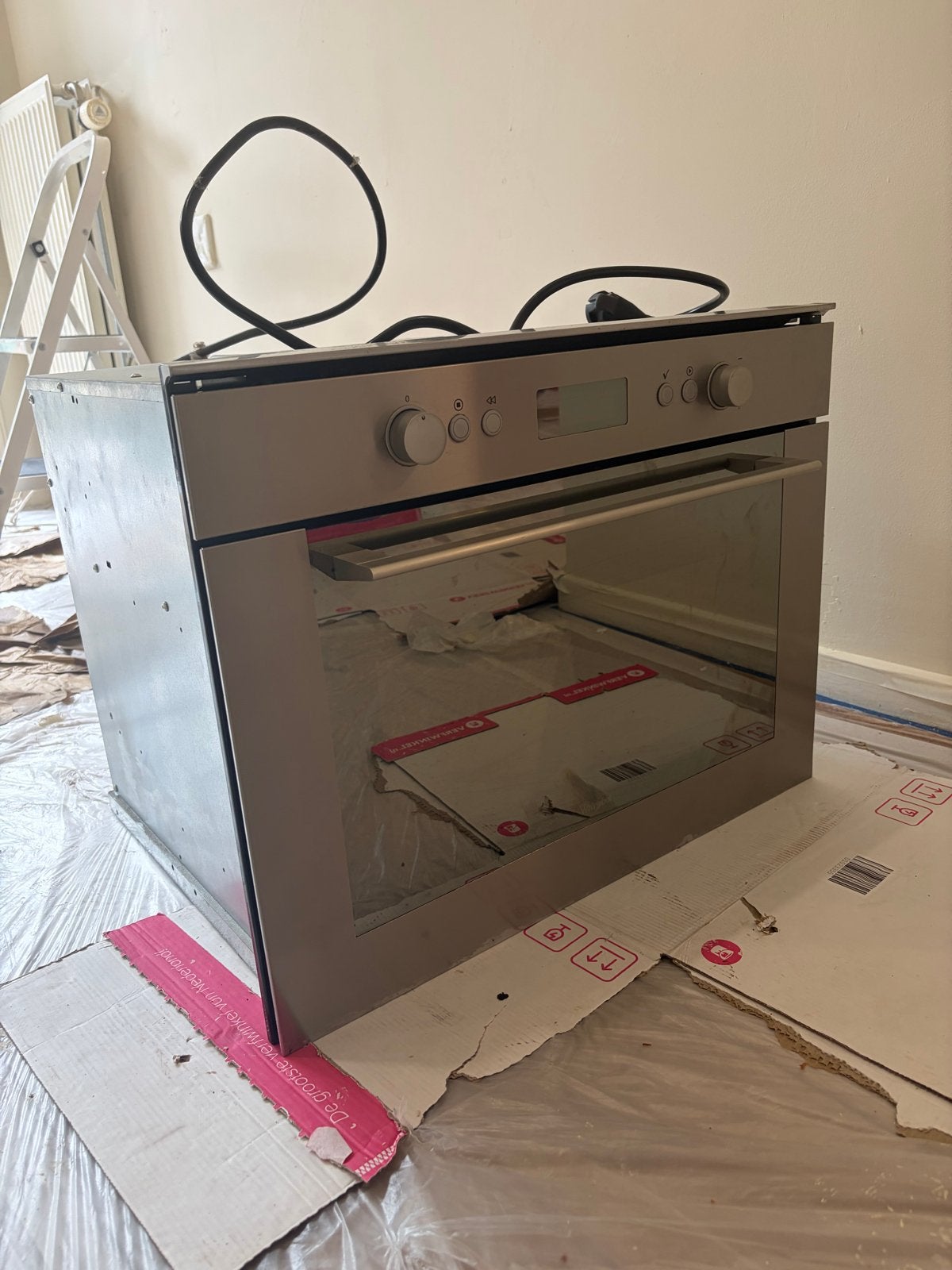 Whirlpool combi-oven AMW 696/IX, Witgoed en Apparatuur, Ovens, Ophalen, Whirlpool, Combi-oven, Magnetronfunctie