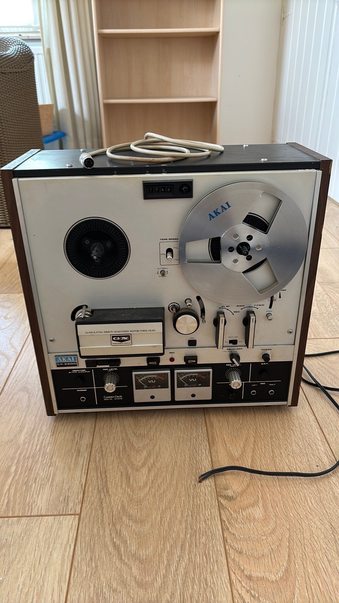Te koop AKAI steriobandrecorder, Audio, Tv en Foto, Bandrecorders, Ophalen, Bandrecorder