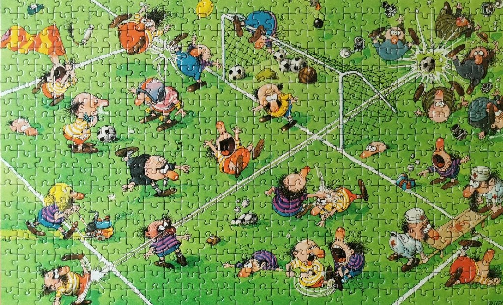 Heye puzzle – Loup – World Cup – 500 stukjes, Ophalen of Verzenden, 500 t/m 1500 stukjes, Gebruikt, Legpuzzel