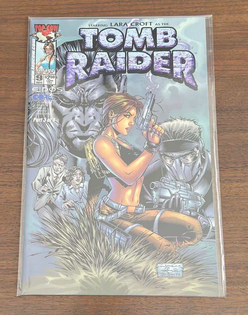 Tomb Raider #9 Top Cow 2000 cover Andy Park, Boeken, Eén comic, Amerika, Verzenden, Zo goed als nieuw