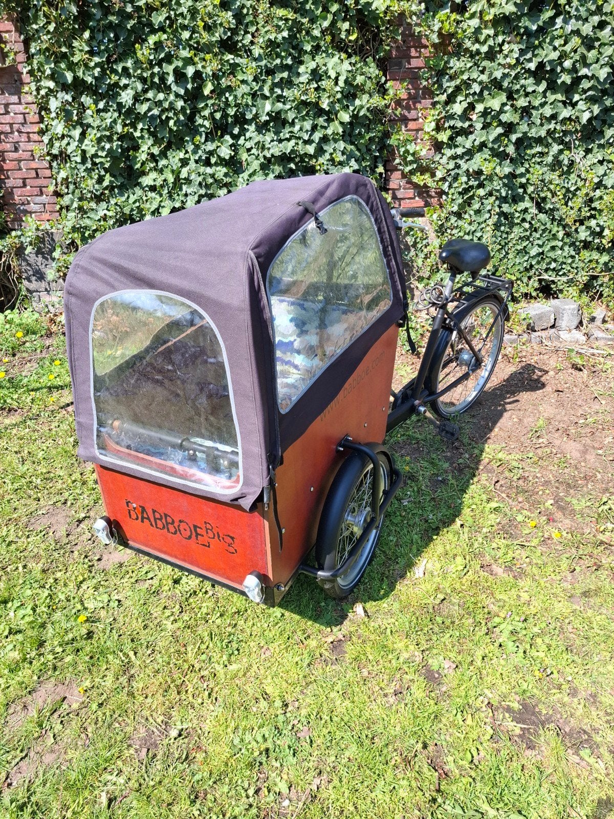 Babboe Big bakfiets, Fietsen en Brommers, Fietsen | Bakfietsen, Gebruikt, 4 kinderen of meer, Ophalen