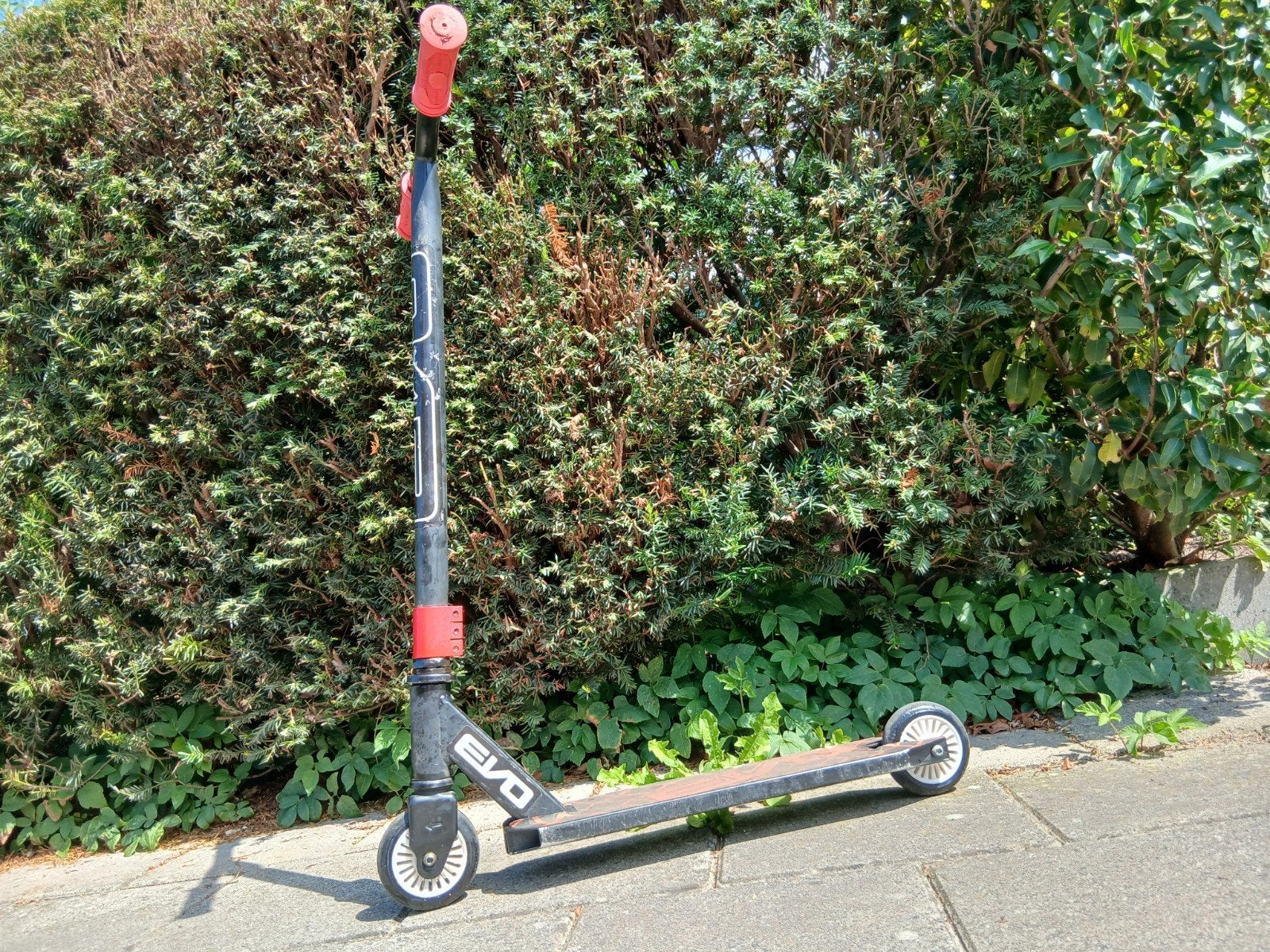 Stuntstep, flink gebruikt maar doet het nog., Ophalen