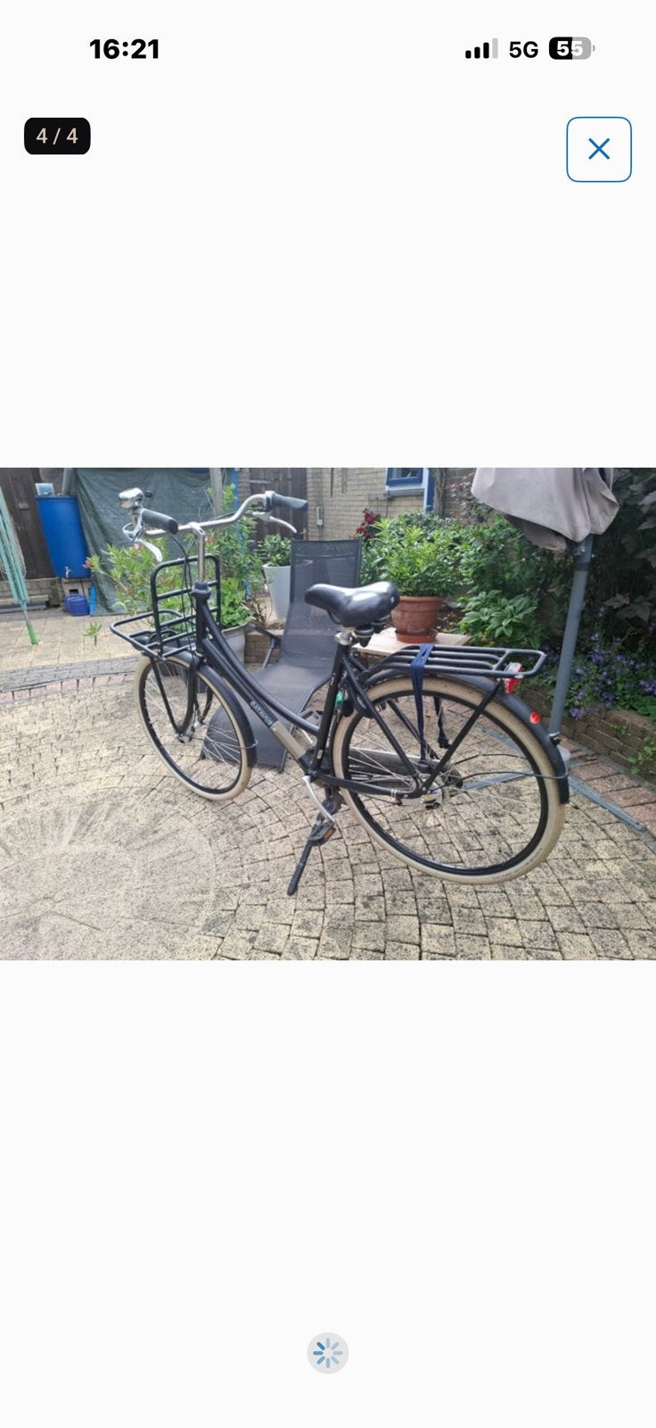Batavus fiets, Ophalen, Zo goed als nieuw, Schijfrem, Overige merken