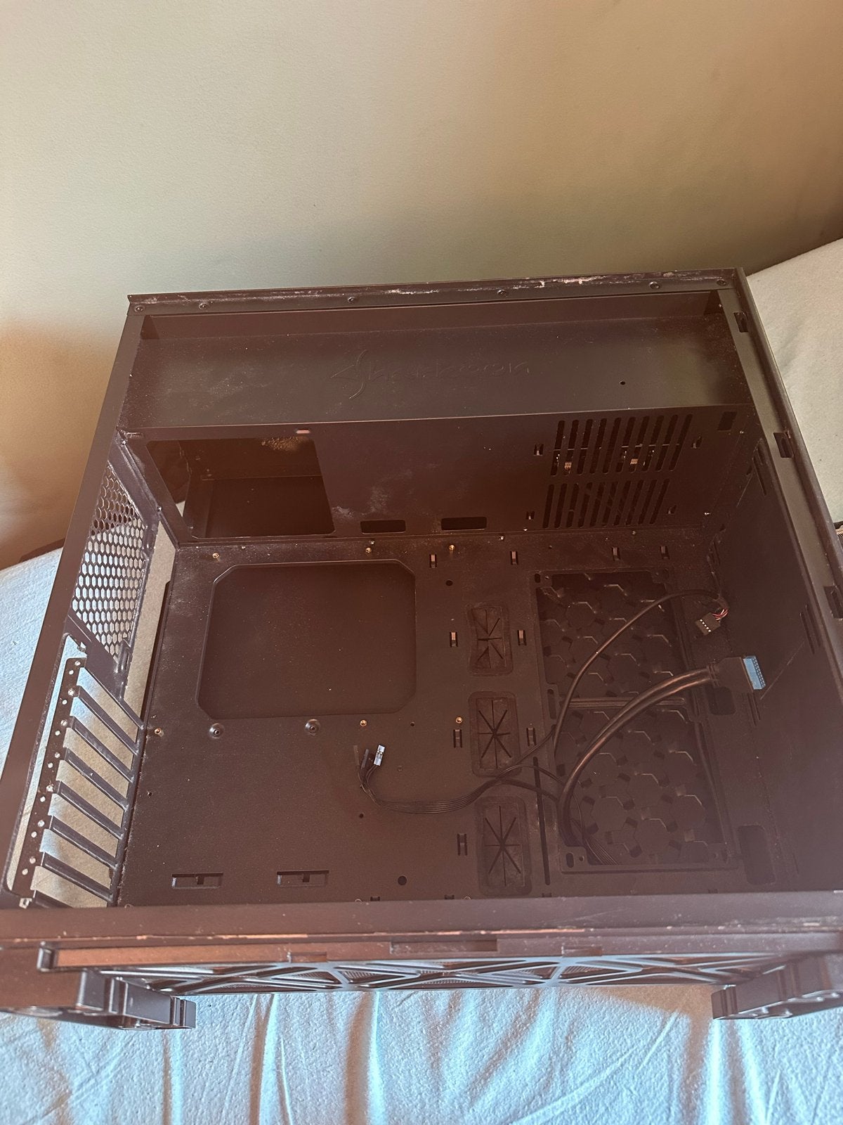 Sharkoon Pure Steel PC Behuizing - Gebruikt, Computers en Software, Computerbehuizingen, Ophalen, Gebruikt