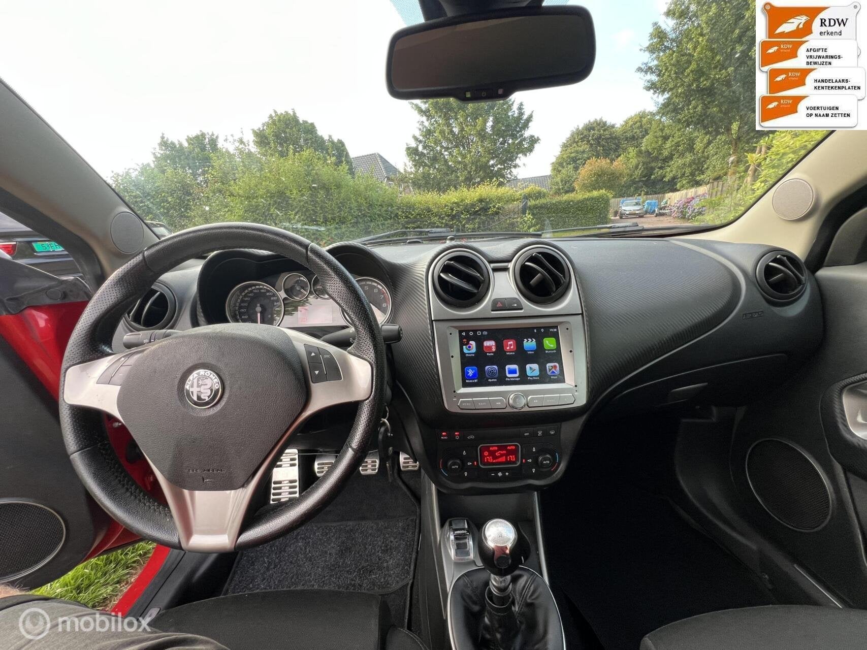 Sportieve Alfa Romeo MiTo 1.4 T/120pk Distinctive bj 2009, Auto's, Alfa Romeo, Voorwielaandrijving, Gebruikt, 4 cilinders, 49 €/maand