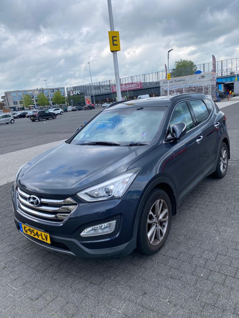 Hyundai 2012 Grijs, Auto's, 2199 cc, 7 stoelen, 1896 kg, Diesel