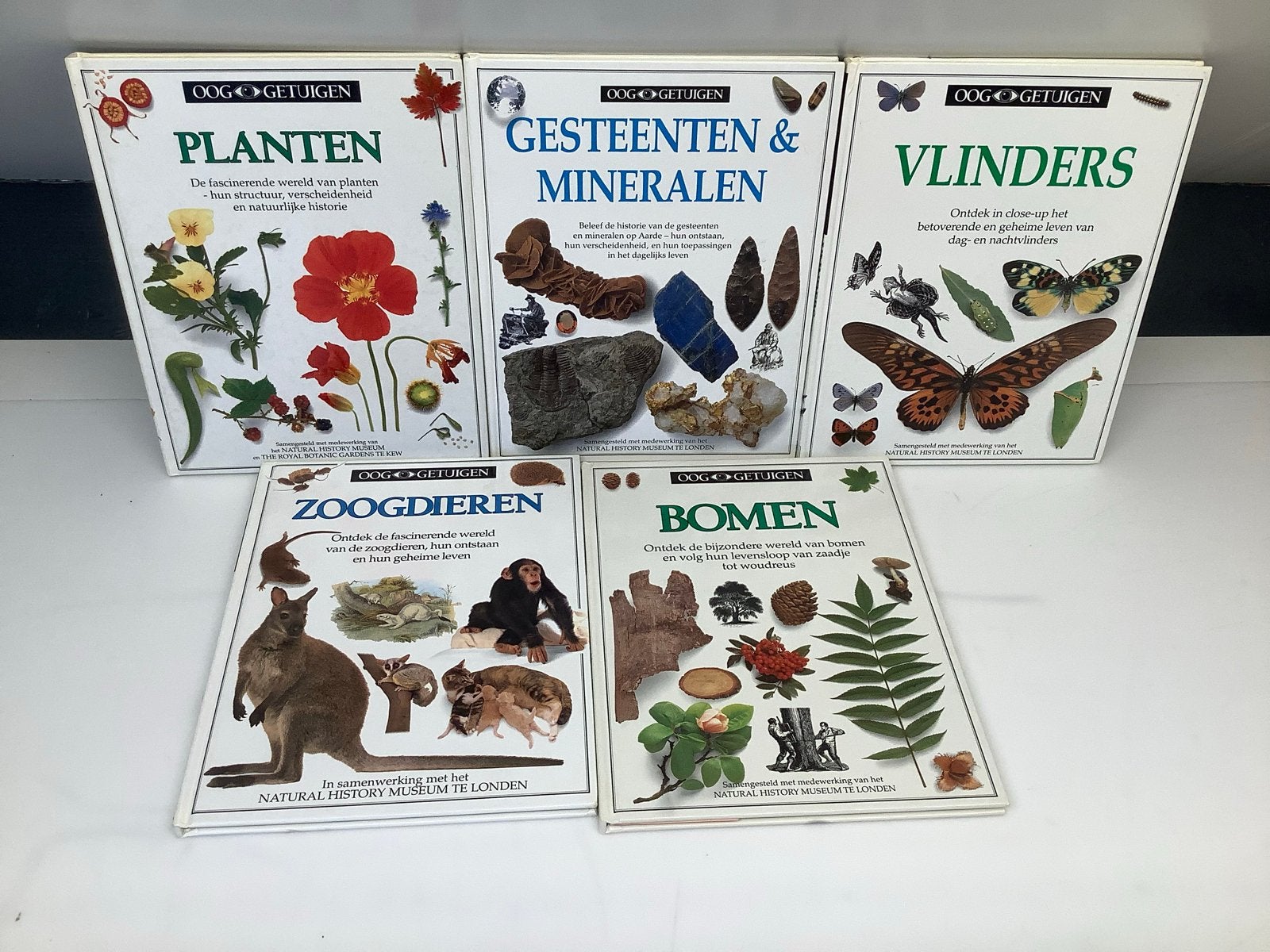 Ooggetuigen Boekenreeks: Planten, Vlinders, Bomen, Zoogdiere, Ophalen of Verzenden, Gelezen, Natuur algemeen