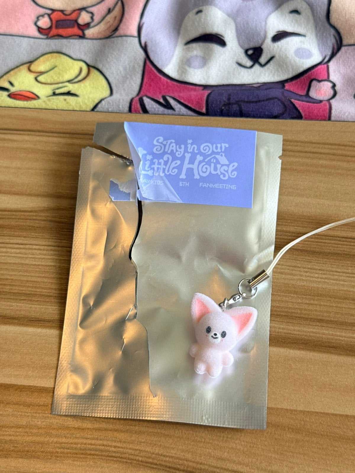 Stray Kids FixI.Ny skzoo mini charm, Ophalen of Verzenden, Zo goed als nieuw, Foto of Kaart