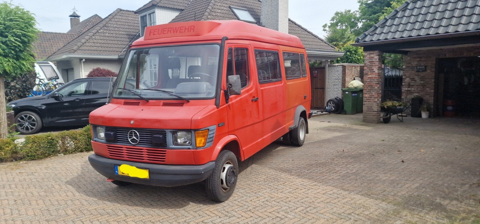 Mercedes T1 410 Benzine | Buscamper Project | 51.109 km, Buscamper of Camperbus, Handgeschakeld, Particulier, Standkachel