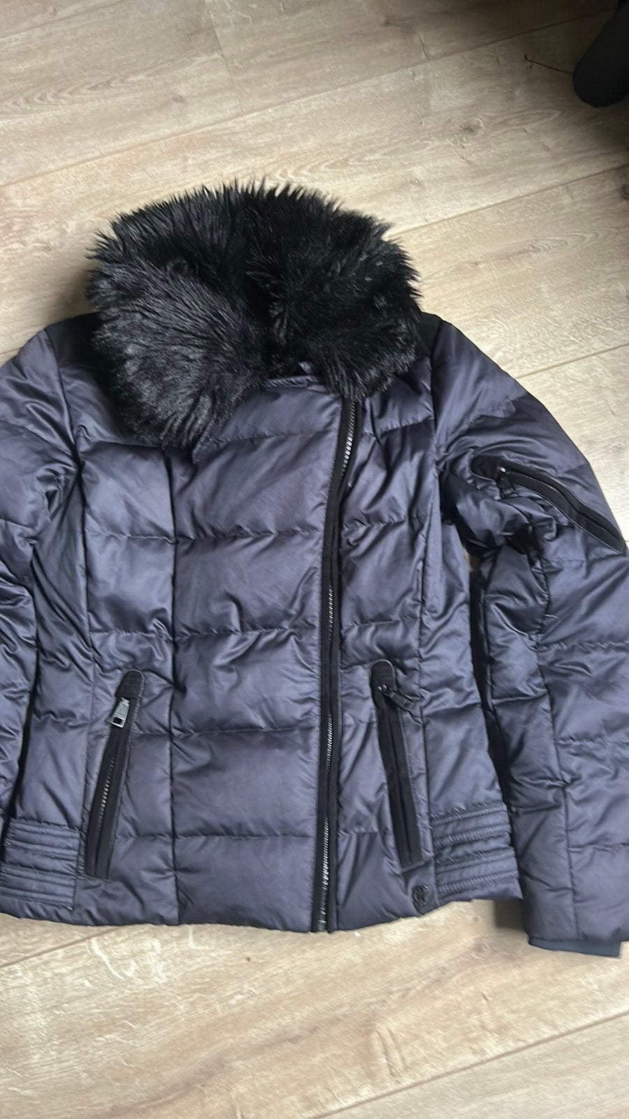 Giacomo jas dons winter blauw dames maat s, Ophalen of Verzenden, Zo goed als nieuw, Maat 38/40 (M), Blauw